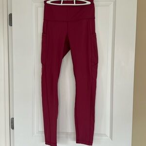 Full length leggings with pocket